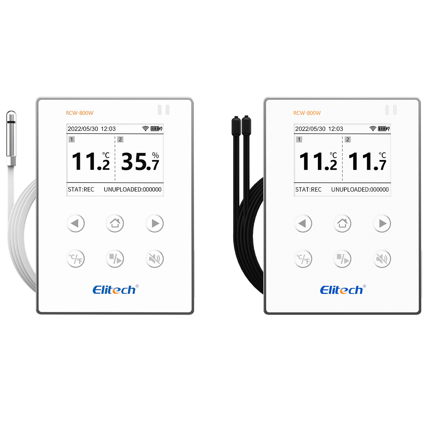 Elitech Temperature Data Logger WiFi Recorder Monitor Cloud Storage RCW-800W