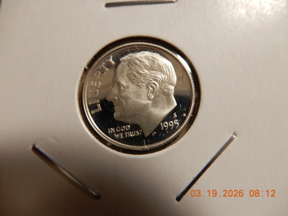 1995-S Silver Roosevelt Dime