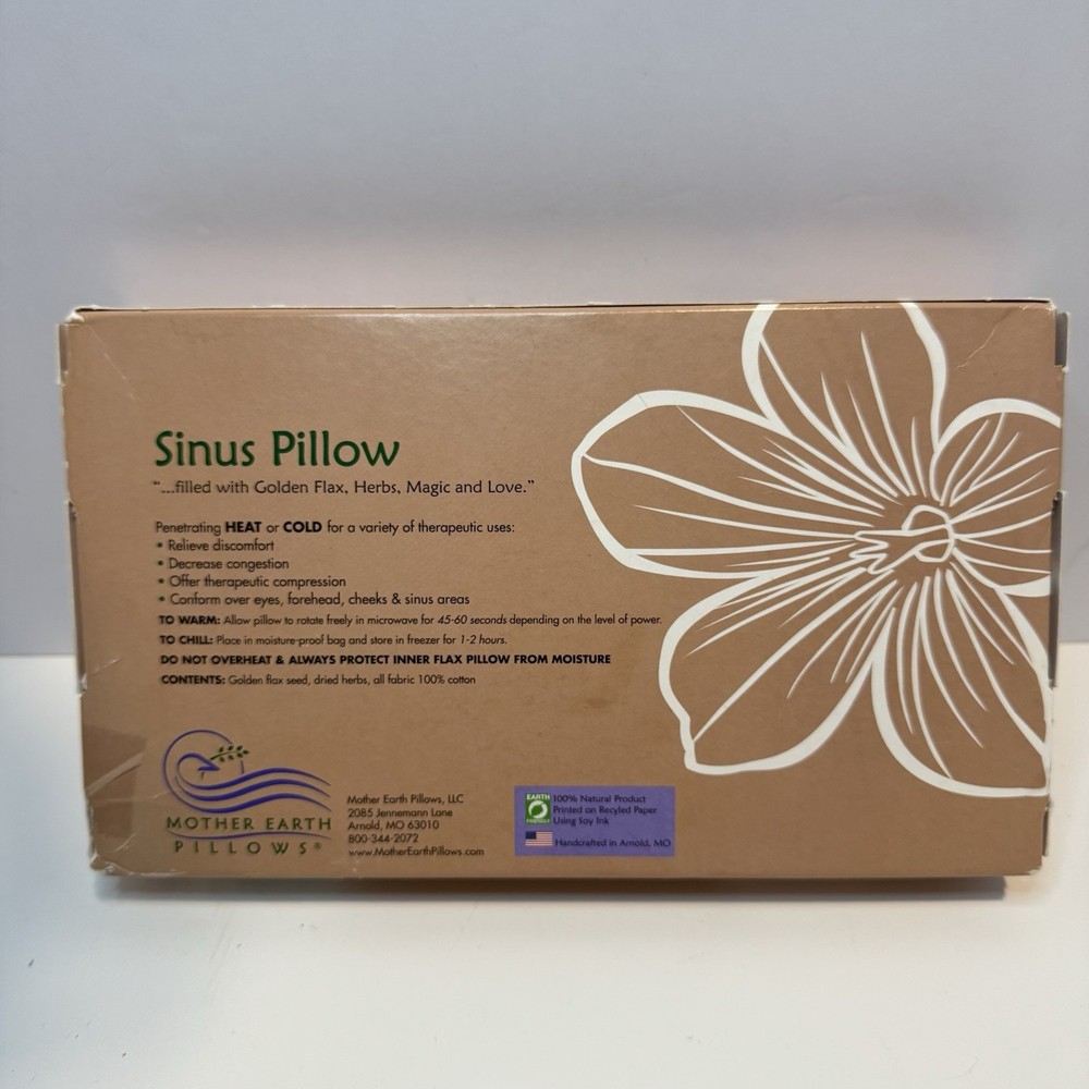 Mother Earth Sinus Pillow Microwaveable