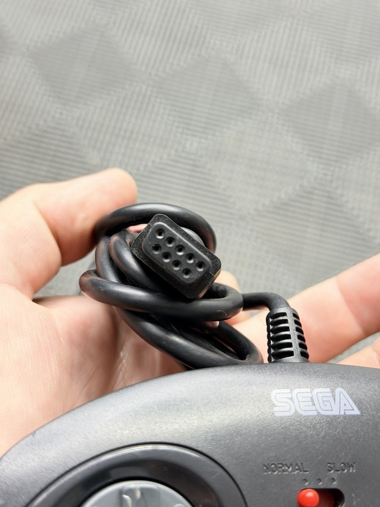 Sega Genesis MK-1470 6-Button Controller Control Pad Turbo .. Good