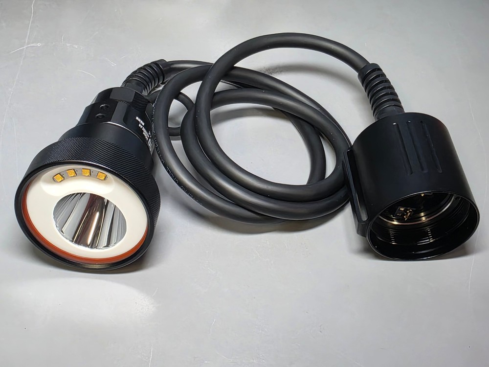 Divepro M6500B Technical Backmount Dive Light 6500 Lumen Rechargable - New!