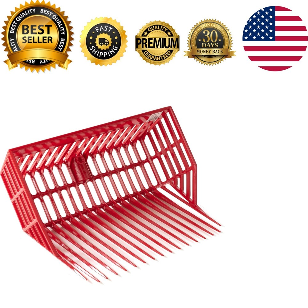 DuraPitch II Pitch Fork Replacement Head 13" Polycarbonate Fork for Efficiency