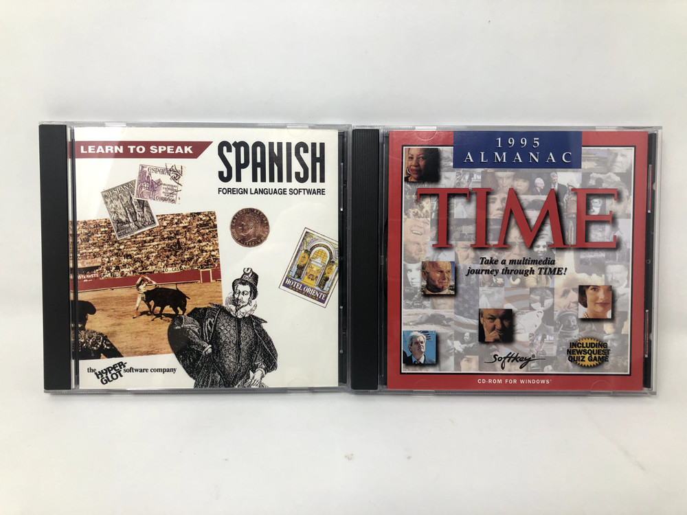 Microsoft Windows 95 and Earlier Reference Bundle Phone Search, Time Magazine CD