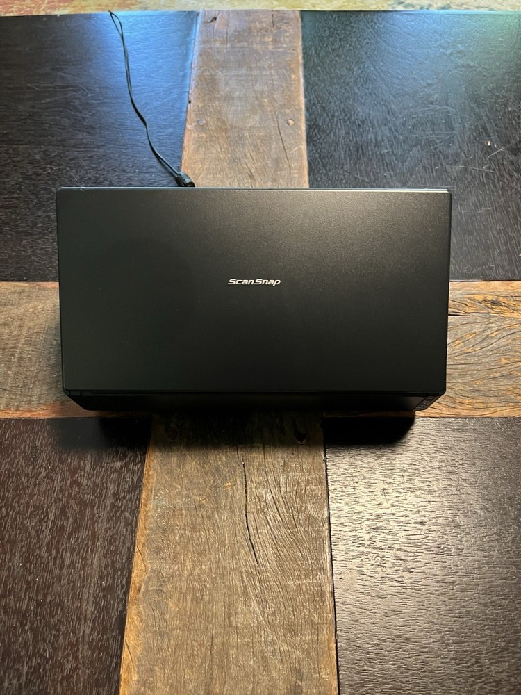 Scanner-Document Scanner - Black Fujitsu ScanSnap iX500