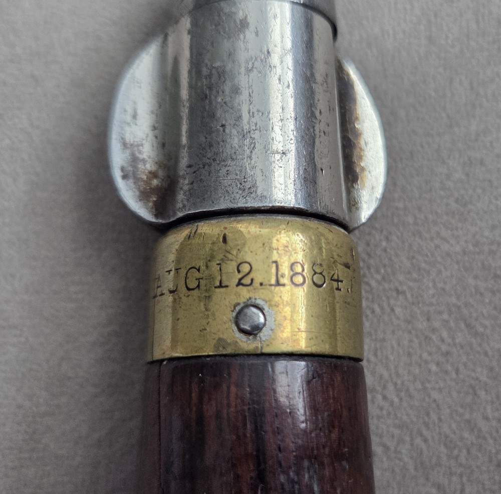 Antique Sargent Tool Handle Aug 12th 1884