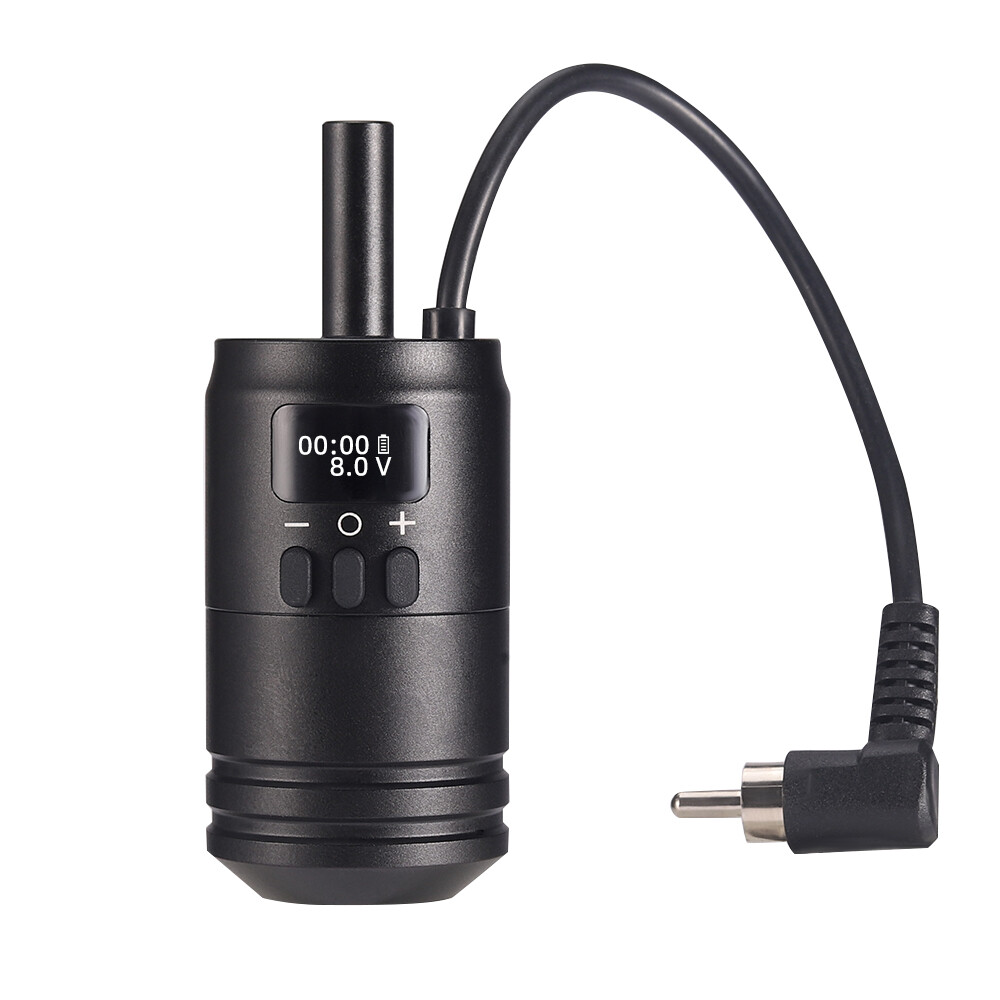 Wireless Tattoo Cartridge Grips Build-in Battery 2 in 1 Grip For Motor Machines