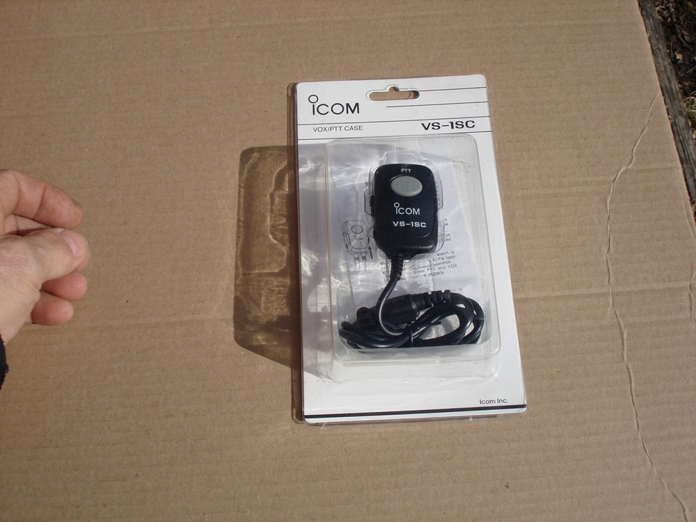 NEW   Icom VS-1SC VOX/PTT Switch Case