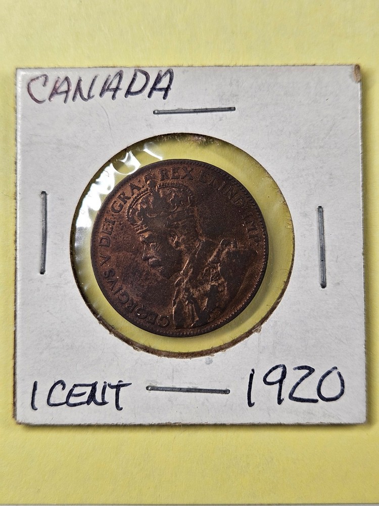 COINS - CANADA - 1 CENT 1920