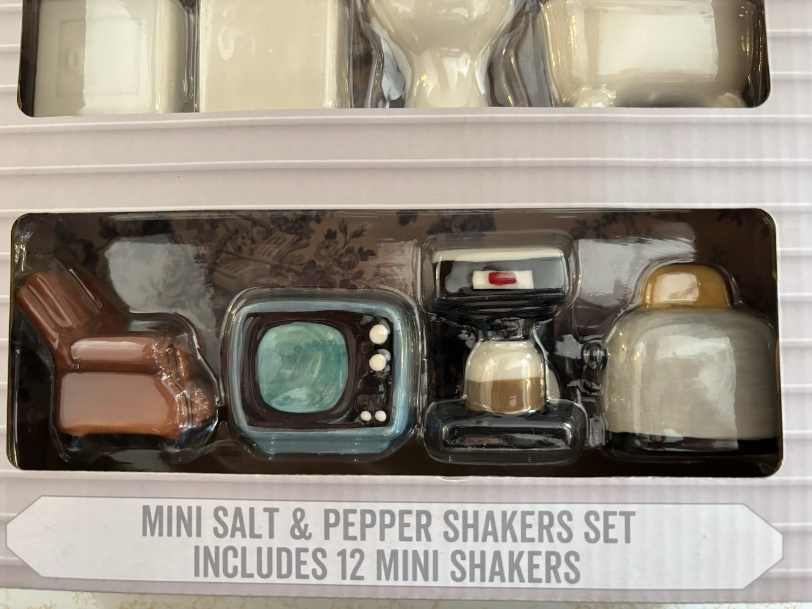 Cracker Barrel MINI Home Salt And Pepper Shaker Collection Set Of 12