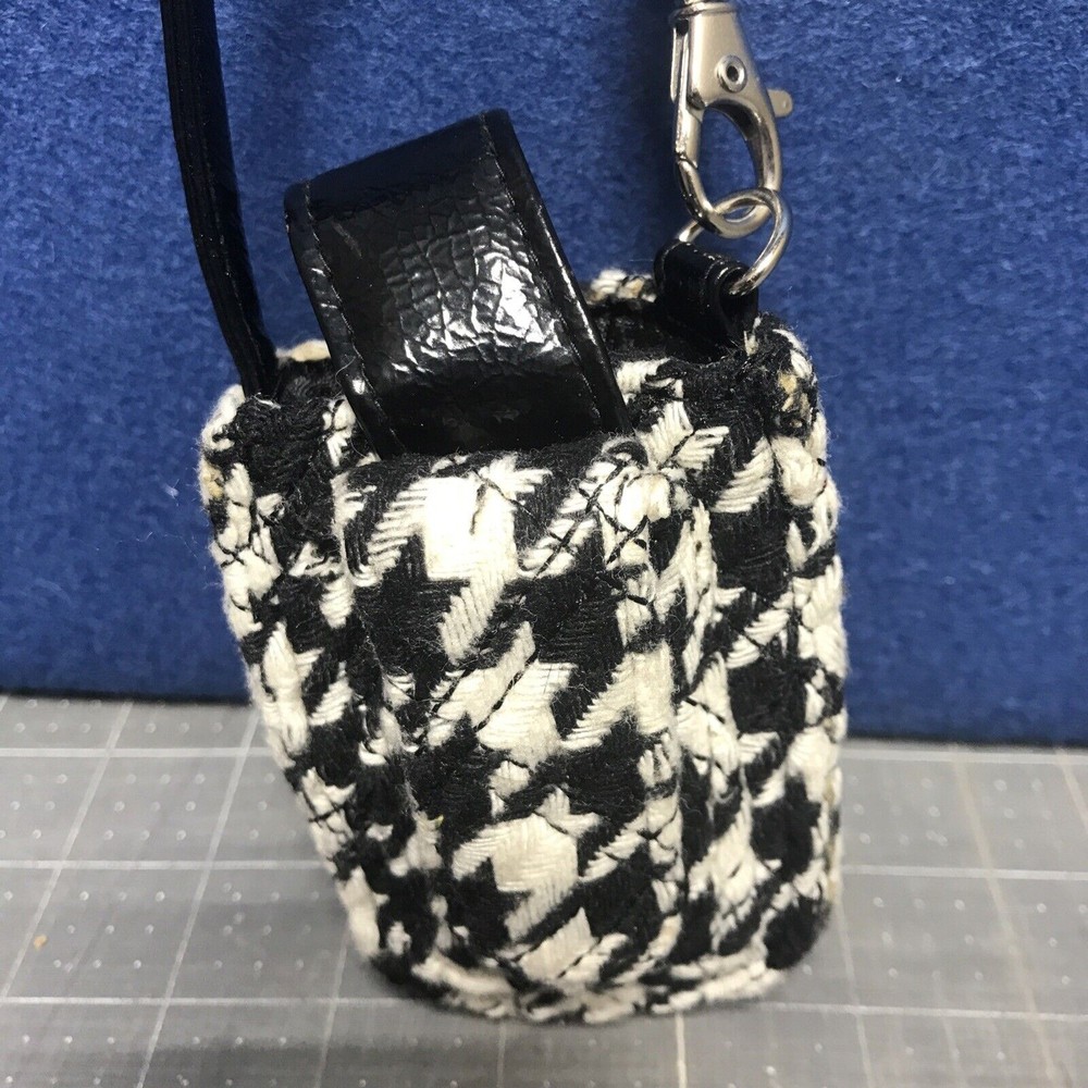 Longaberger Black Houndstooth Flip Phone Case