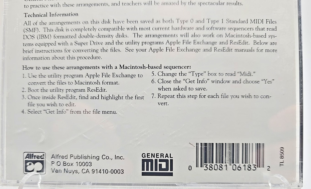 Alfred's Basic Piano Library Background Accompaniment Disk Lesson Book Level 3