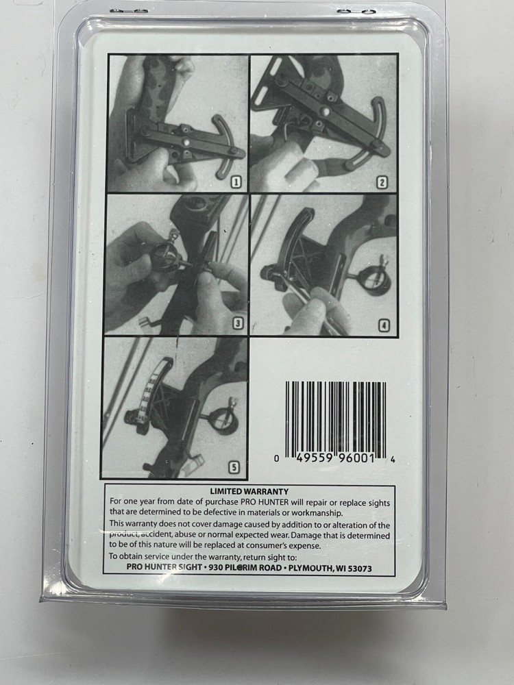 NEW Pro Hunter GWS 2000 Bow Sight (polymer composite)