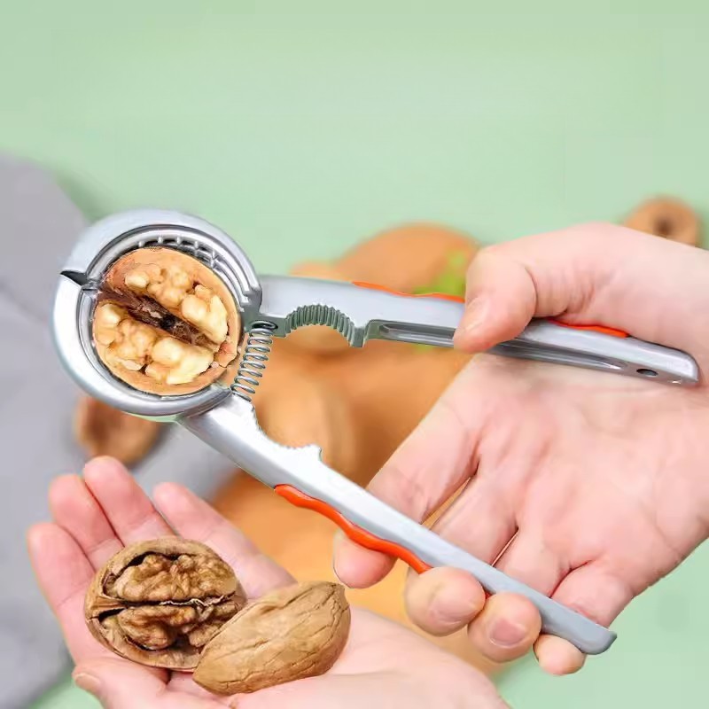 1PC non-slip strong walnut cracker plier nut sheller tool for hazelnuts walnuts