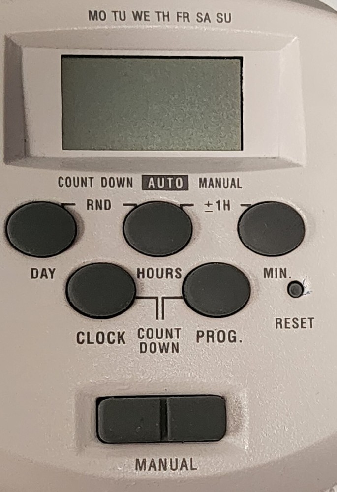 Westek Digital Timer W/ Grounded Outlets TE06WHB