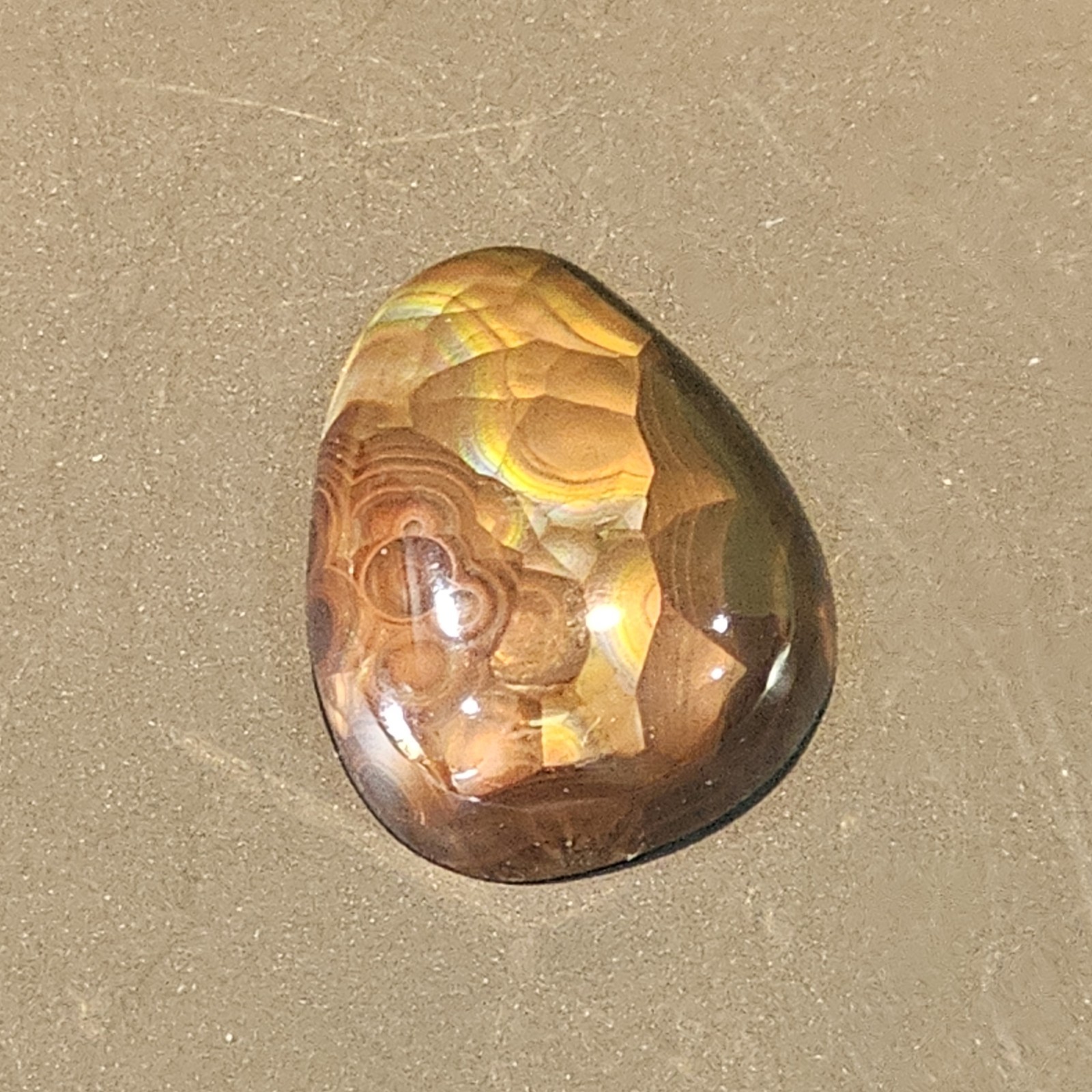 Fire Agate Pair With Wild Colors and Stunning Pattetns 25 CT Combined