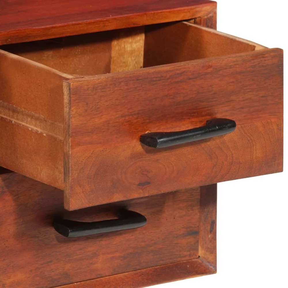 Sideboard Brown Solid Mango Wood, Iron Medium Sideboard