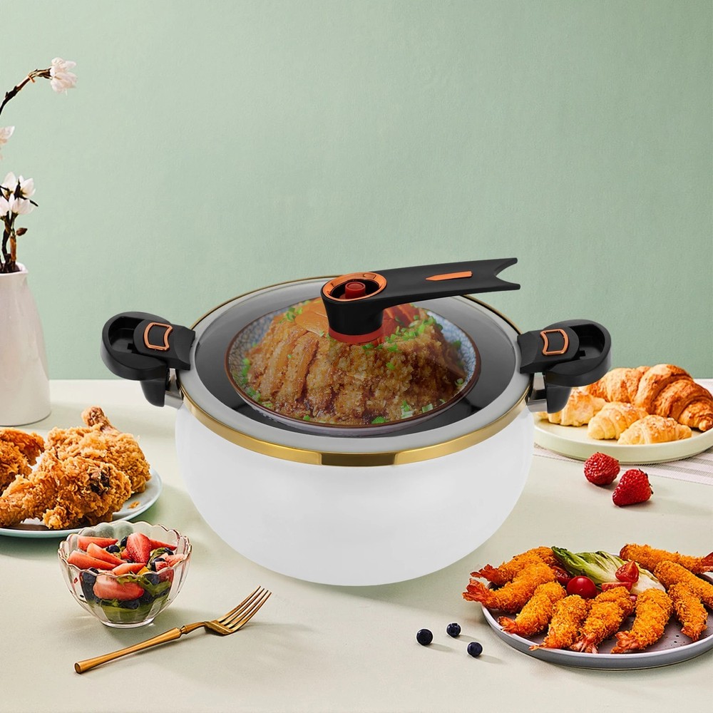 8L Pressure Cooker Non-Stick Micro Multi-Function Micro Pressure Cooking Pot