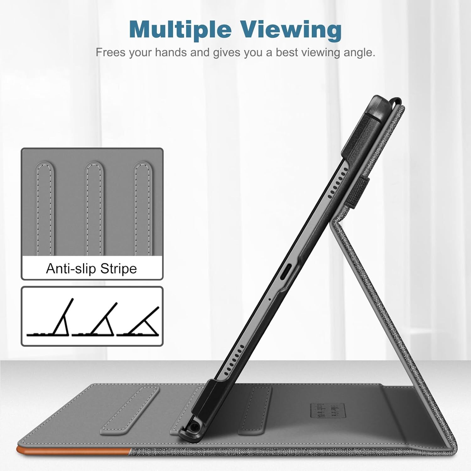 For Samsung Galaxy Tab A9 Plus/A9+ 5G 11 Inch 2023 Case Multi-Angle View Cover