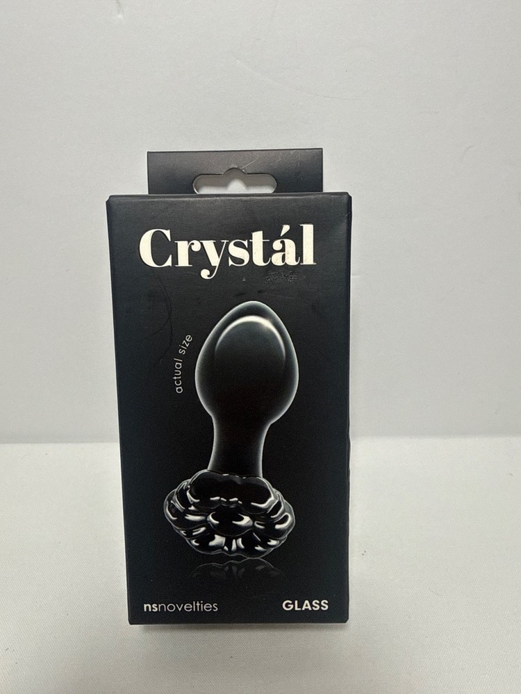 Ns Novelties Crystal Glass Butt Plug