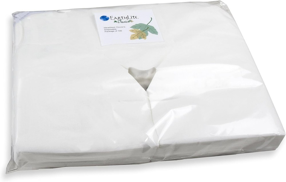 Disposable Face Cradle Covers 100 Pack Massage Table Headrest Covers Soft