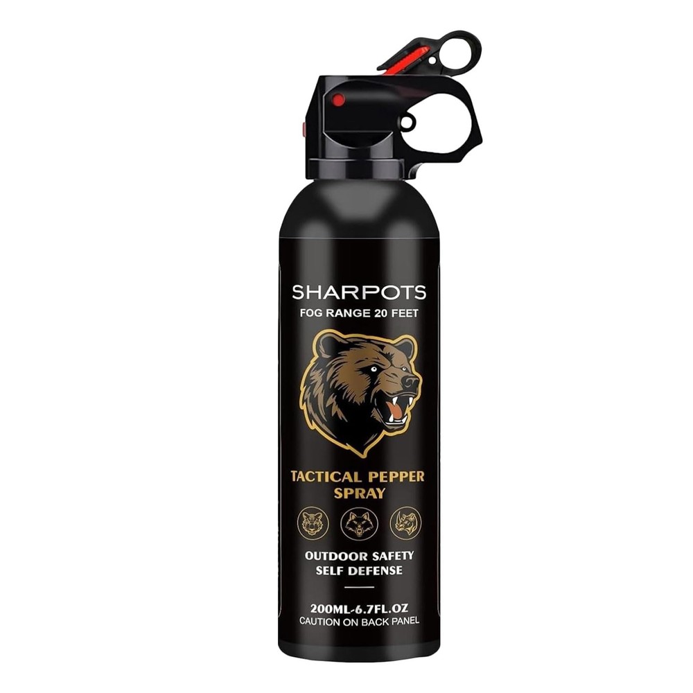 Compact Pepper Spray for Hiking: Maximum Strength Powerful for Camping - Easy...