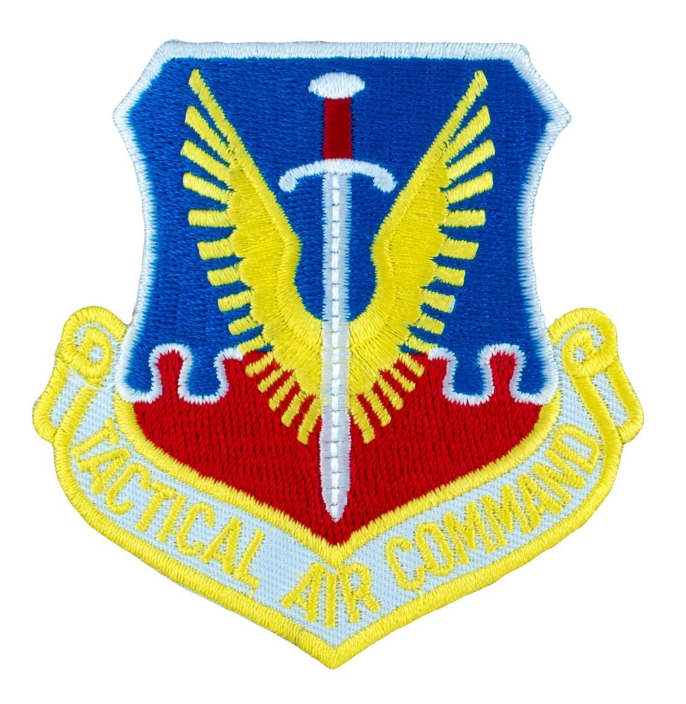 Tactical Air Command Patch (109) 3" x 3" Embroidered Patch 45391