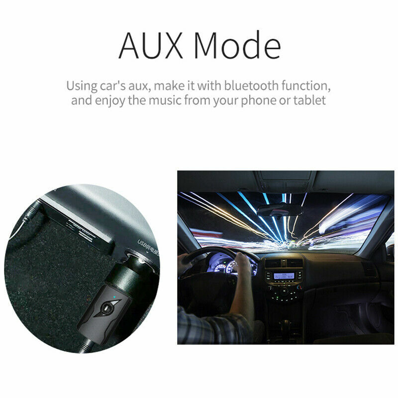4IN1 Bluetooth 5.0 Transmitter & Receiver Wireless 3.5mm USB Aux Adapter for PC