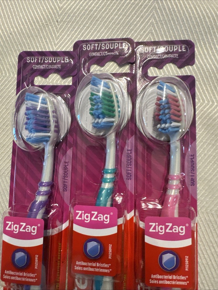 Colgate Zigzag Soft 3 Pack Wave New