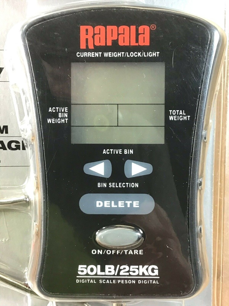 Rapala RCTDS50 Compact Touch Screen Scale 50 LB.