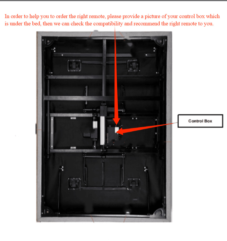 Remote Control For enso adjustable bed Simple FIX/ Reset Adjustable bed base