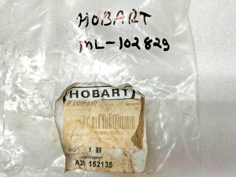 HOBART ML-102829 KIT ADJUSTABLE FOOT FTN