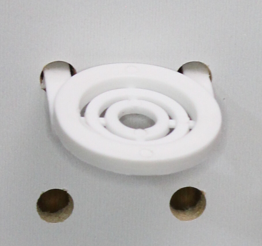 White Plastic Pegboard Multi-Purpose Tool Holder PEGBOARD NOT INCLUDED