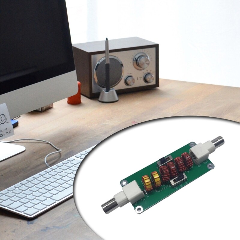 Radio andTV Broadcast CW SSB Low pass Filter LPF, Frequency 7MHz, 10MHz, 14MHz