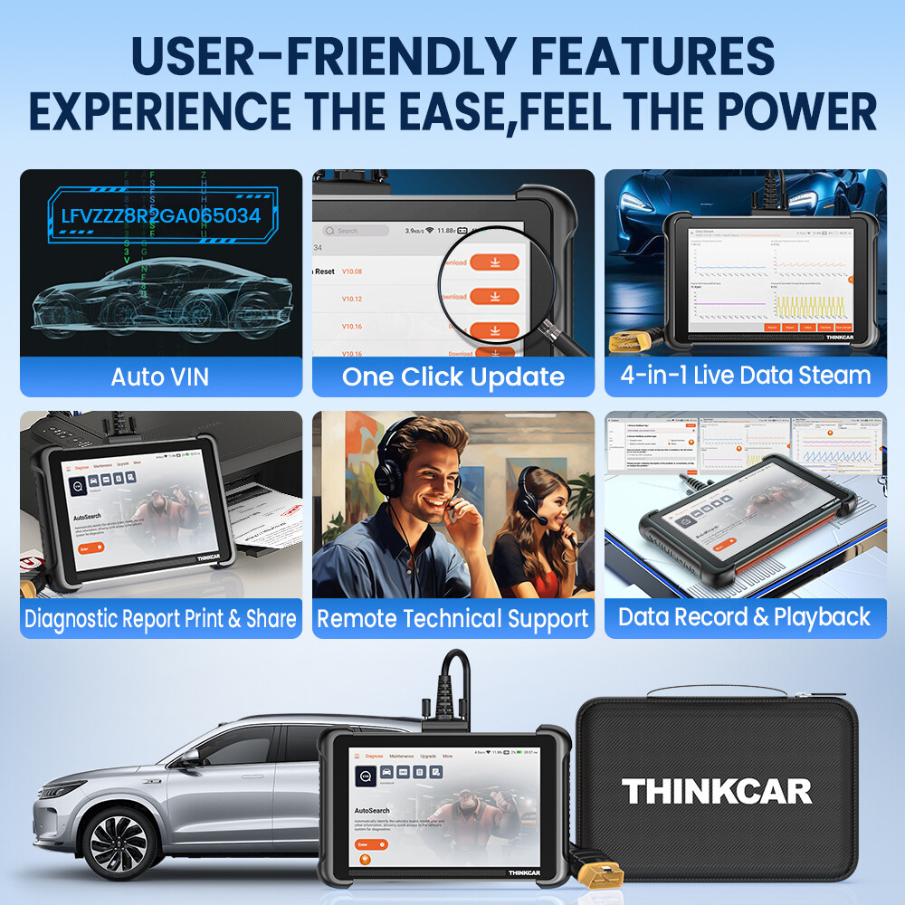 ThinkScan 689 672 Bidrectional All System OBD2 Scanner Diagnose Active Test Tool