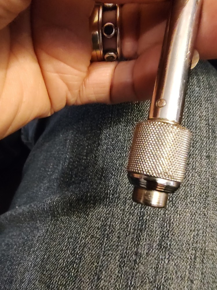 STANLEY HANDYMAN #45 push drill with 4 bits