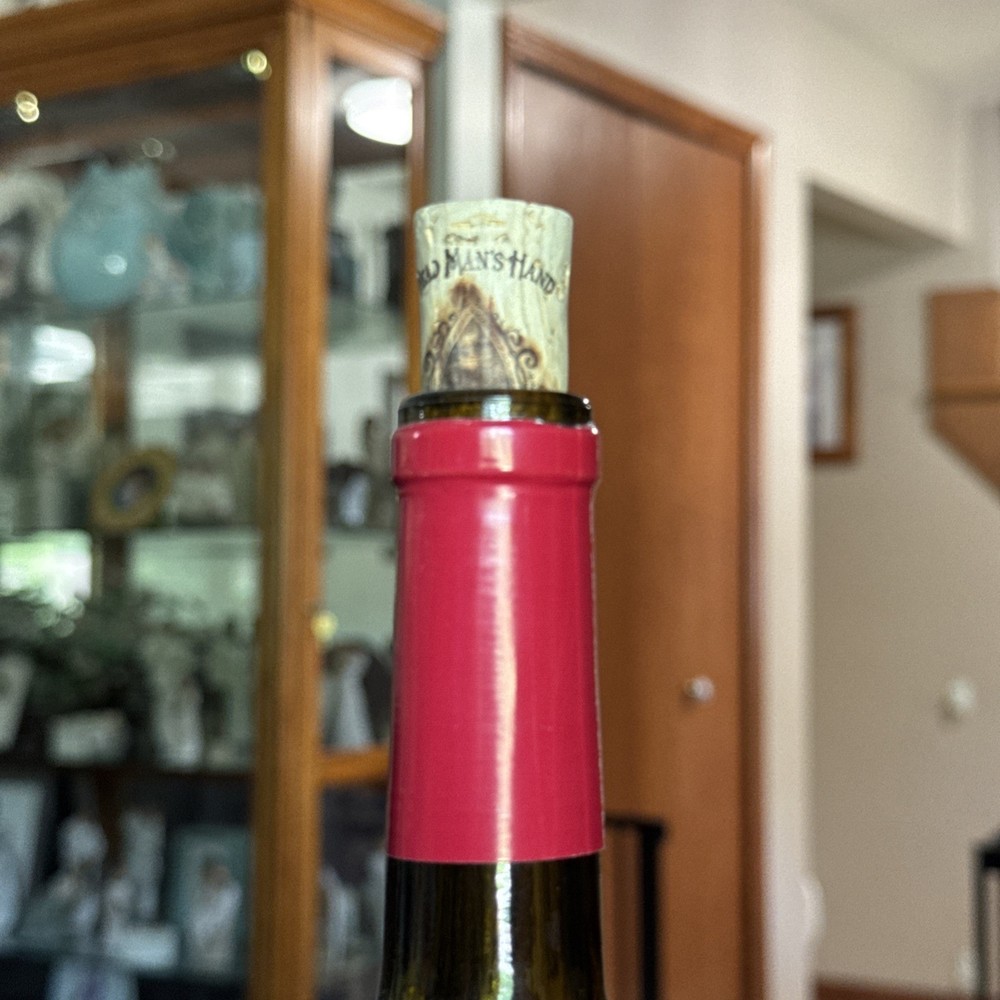 2009 Dead Man's Hand Cab Sauvignon Bottle Empty