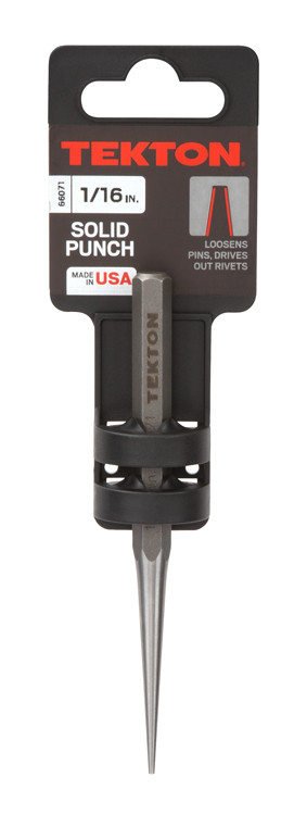 TEKTON 66071 1/16-Inch Solid Punch