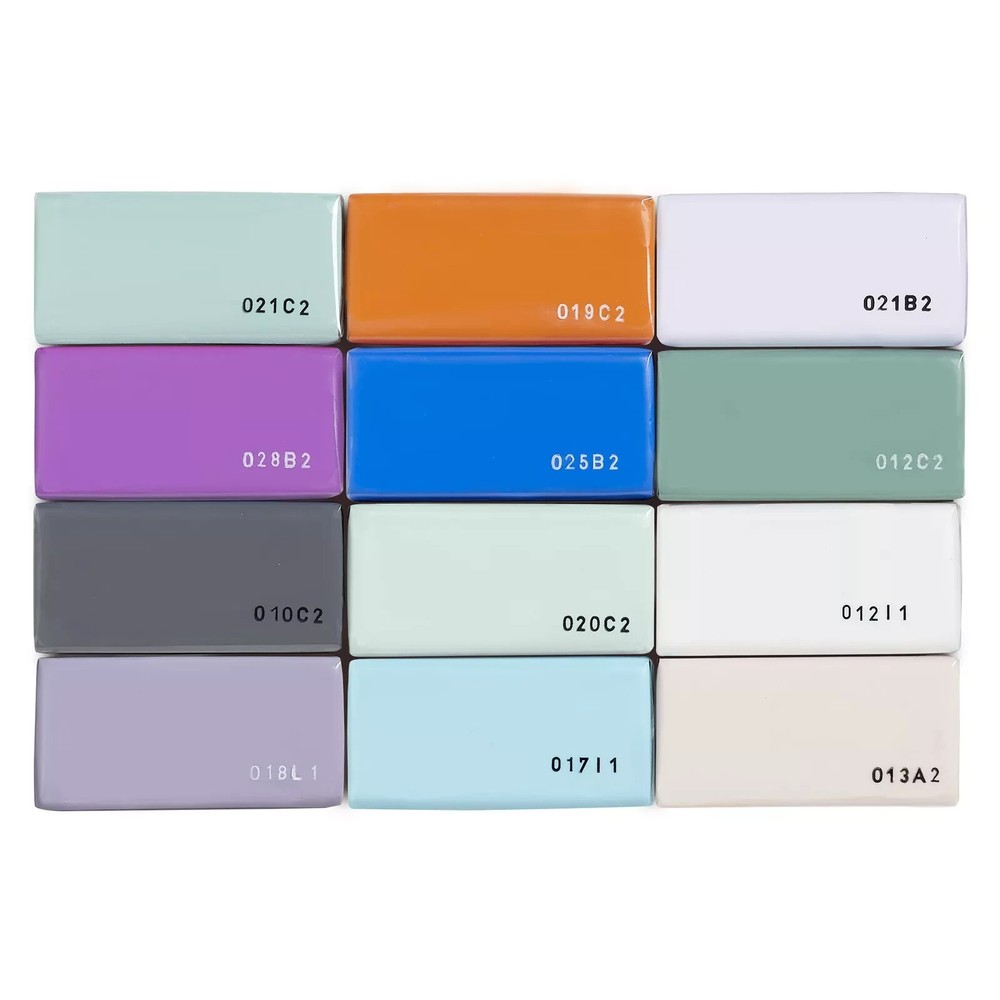 12pc - 1oz. Midtone Colors Oven-Bake Clay Pack by Craft Smart®
