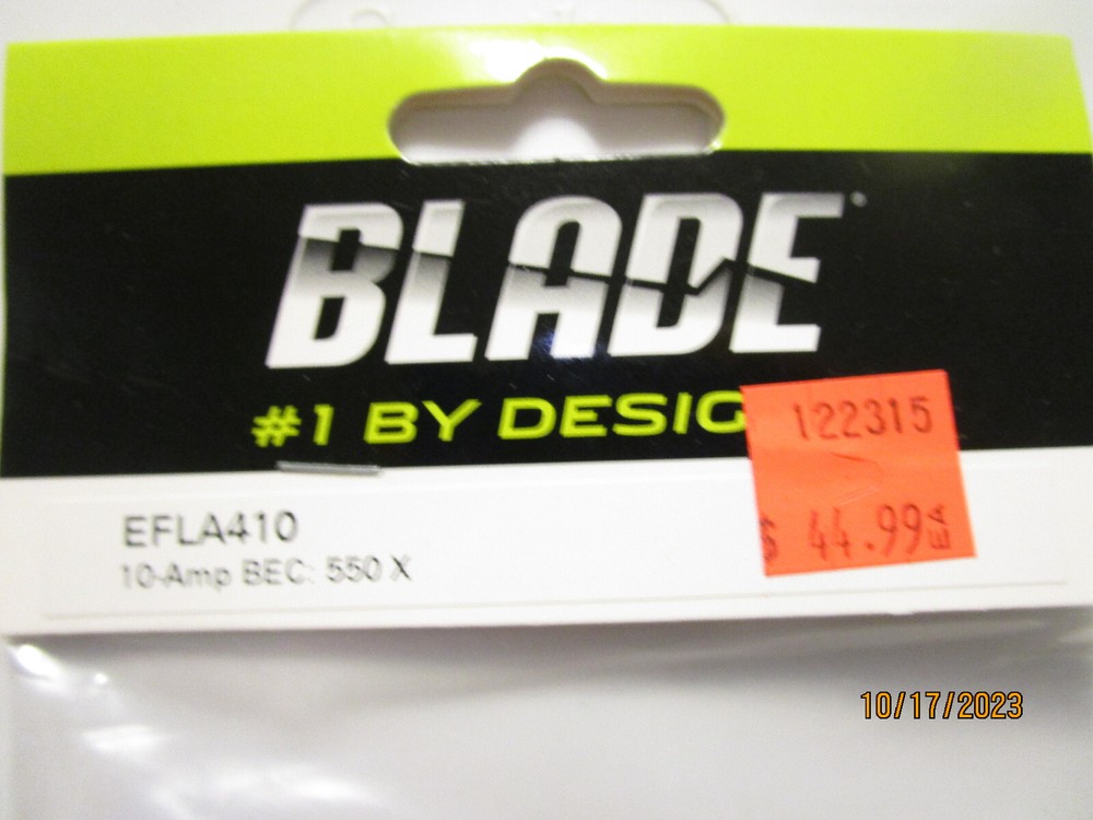 Blade EFLA410 10 Amp BEC 550X