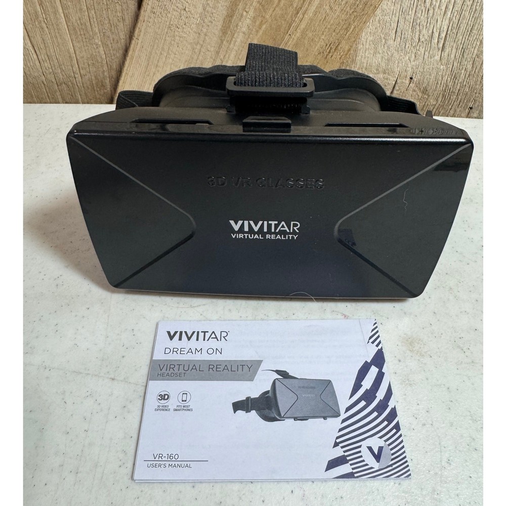 Open Box Vivitar Dream on Virtual Reality Headset VR160