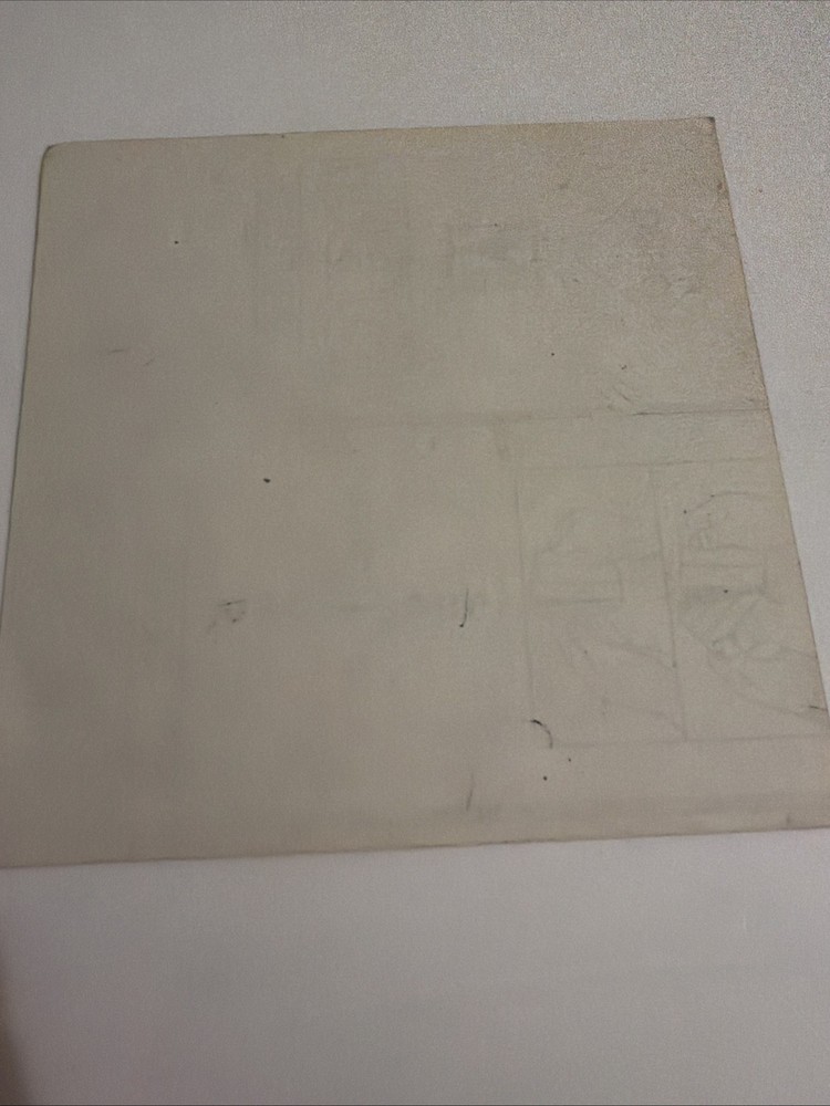 Vintage Kiss Rock And Roll Sticker 4” X 4” JAC unused