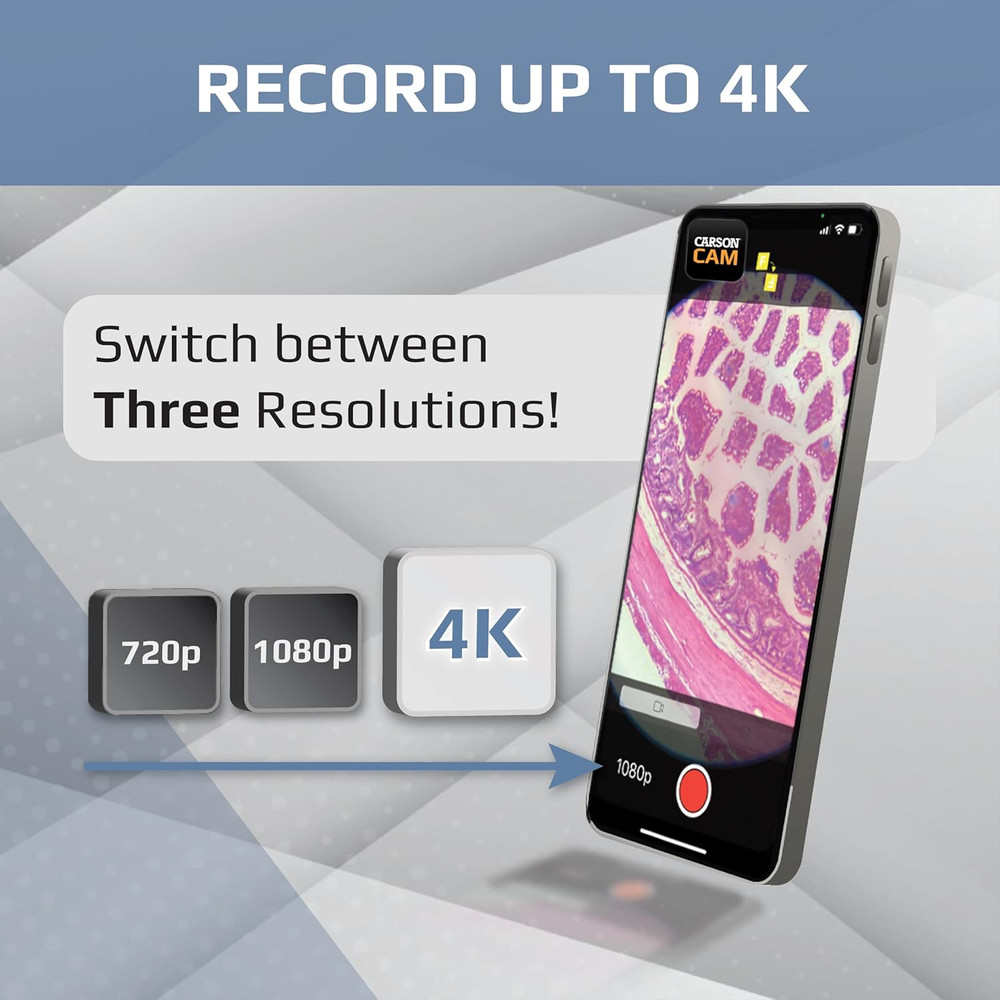 Microbrite plus 60X-120X Accurate LED Lighted Pocket Microscope, Portable Educat