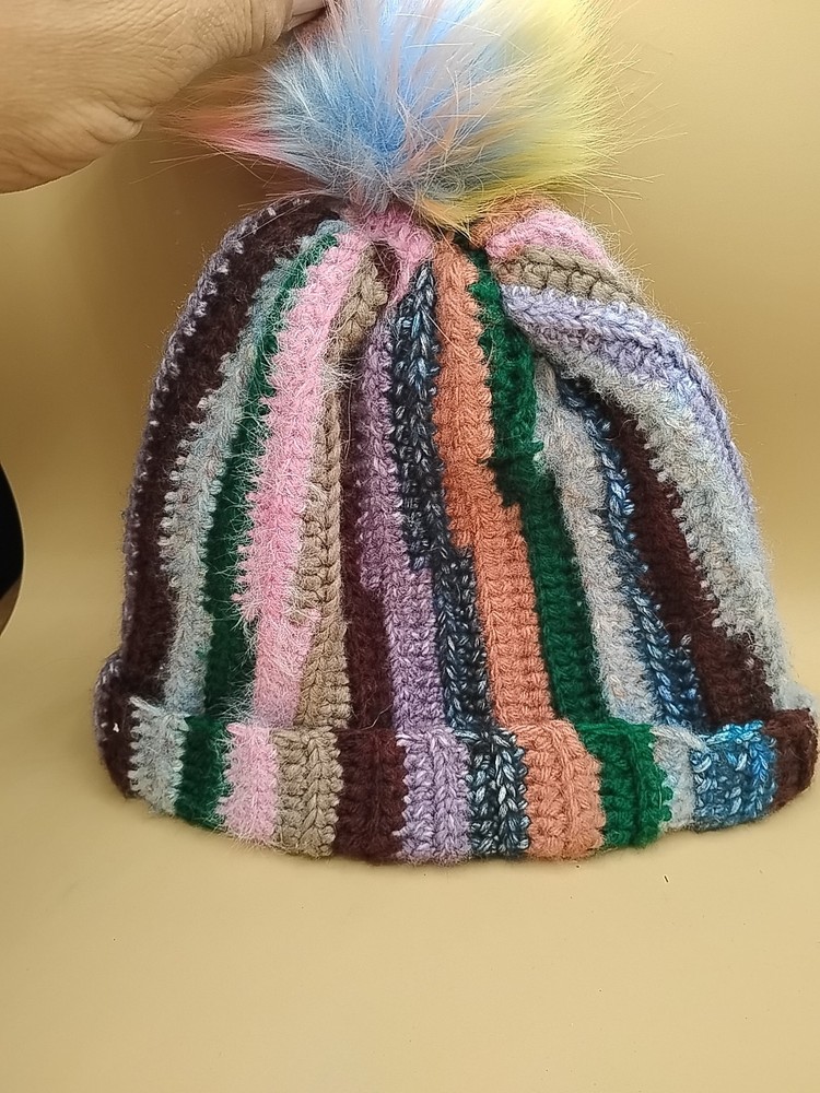 Crocheted Handmade Hat Women's Kids