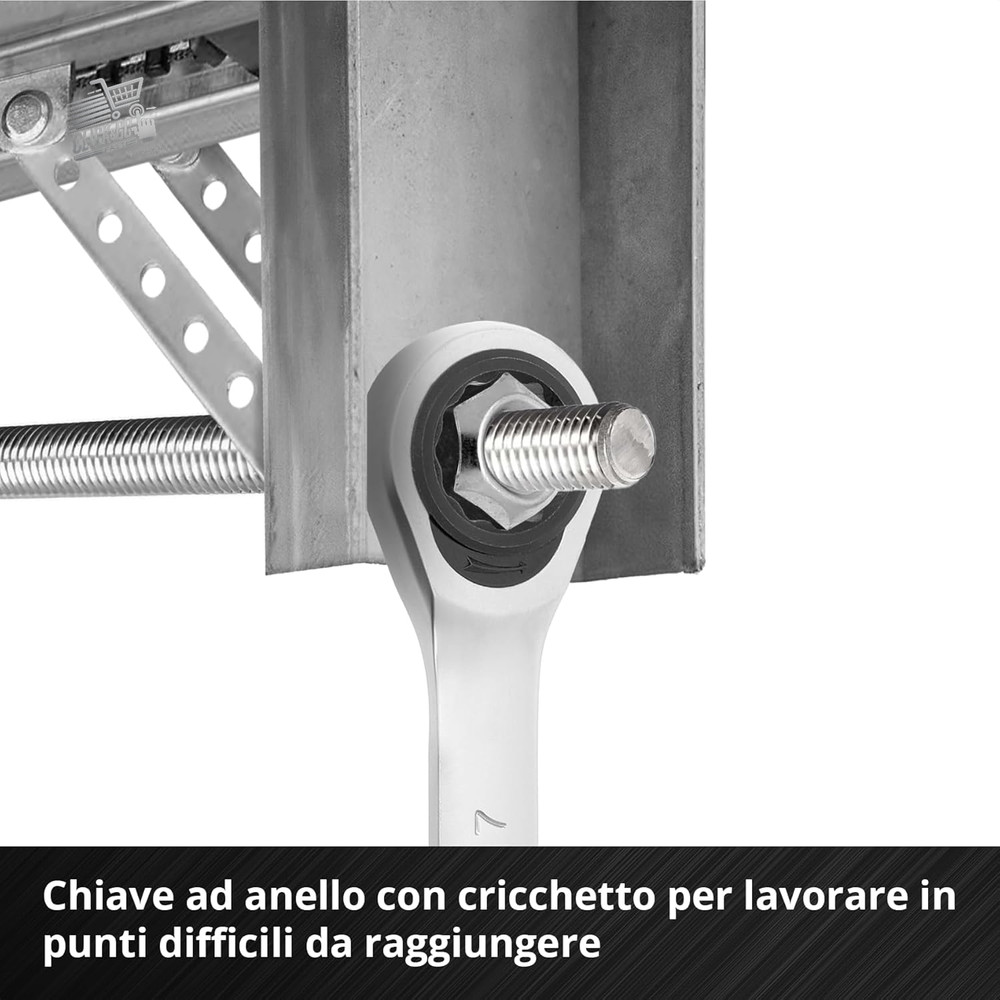 Einhell Original 80 Piece E-CASE (High Quality Tool Set in One Rob