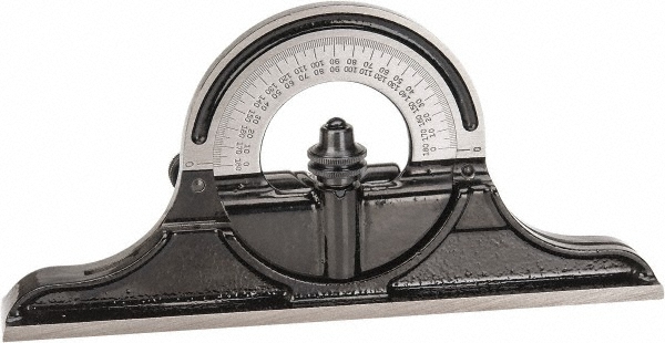 Starrett 12 to 24" Long Blade, Reversible Combination Square Protractor Head ...
