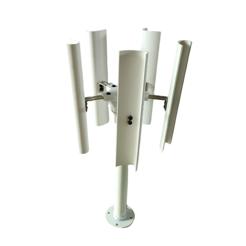 3-Phase Vertical Axis Breeze Wind Turbine Model Permanent Magnet Generator PMSG