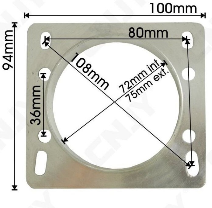 Adapter Fixation Ring Sleeve Connection Reducer Collar For Flow Meter
