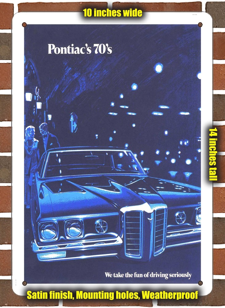 Metal Sign - 1970 Pontiac Deluxe