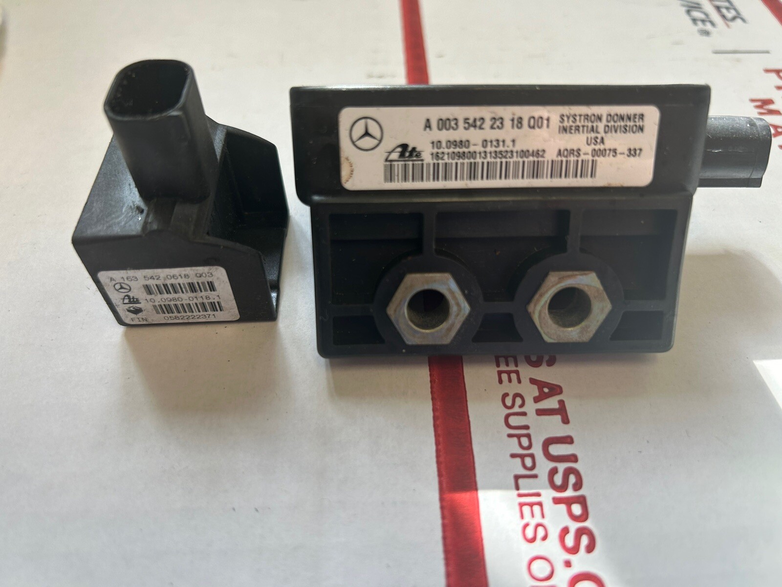 98-05 Mercedes W163 ML320 ML500 ML55 AMG Yaw Turn Rate Module w/ Accelerator OEM