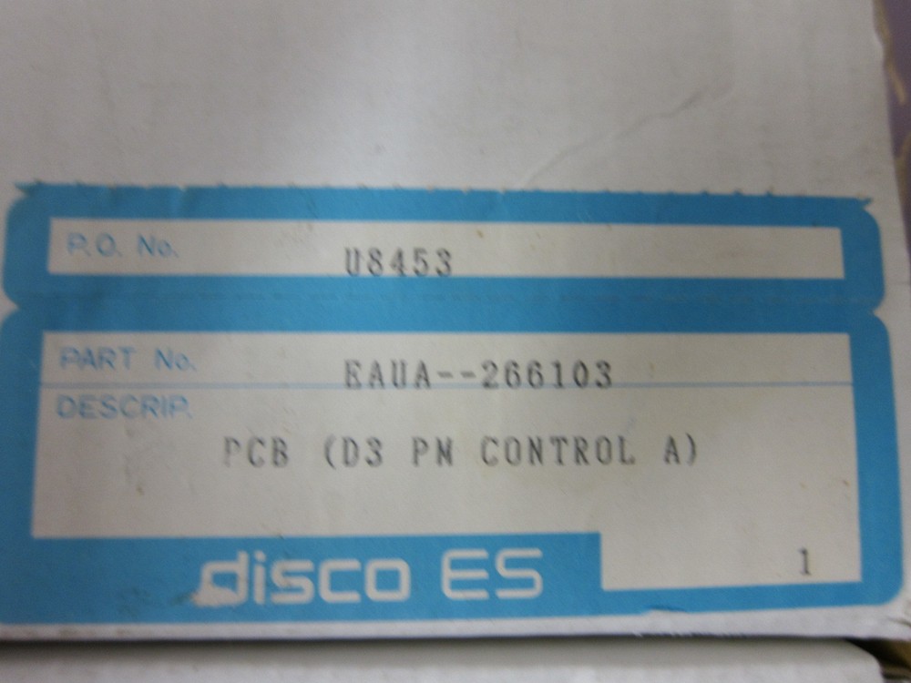 Disco EAUA-266103, D3 PMCB, PCB (D3 PN Control A) 402650